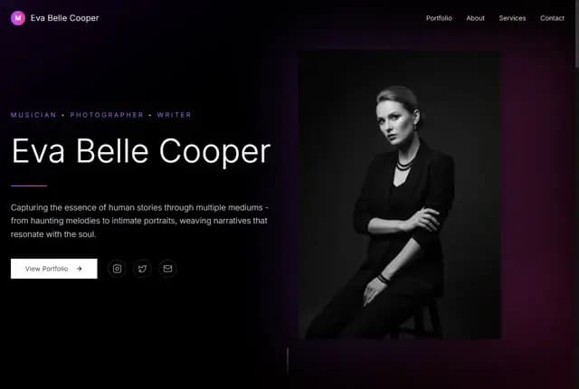 Artist Portfolio Gallery