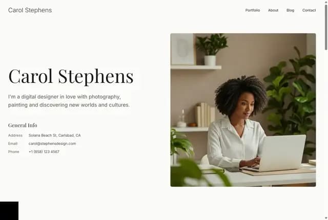 Carol Stephens - Digital Designer & Creative Professional