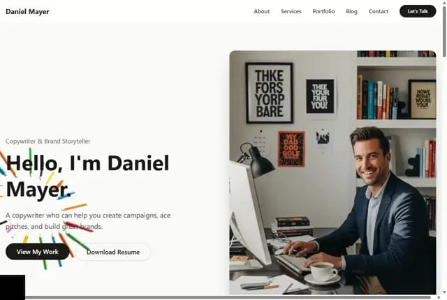 Hello, I'm Daniel Mayer.