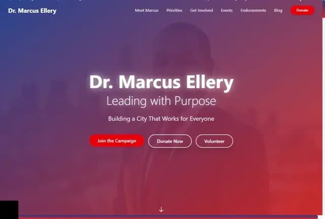 Dr Marcus Ellery For Mayor