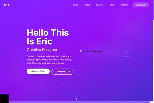 Eric - Creative Designer & Digital Strategist