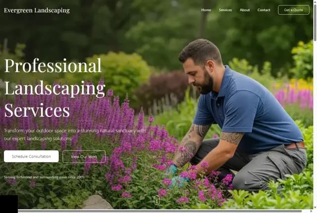 Professional Landscaping Services