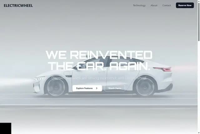 WE REINVENTED THE CAR. AGAIN.