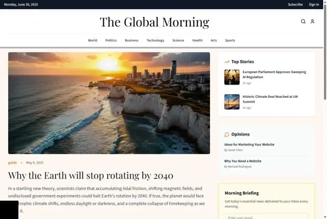 Global Morning News