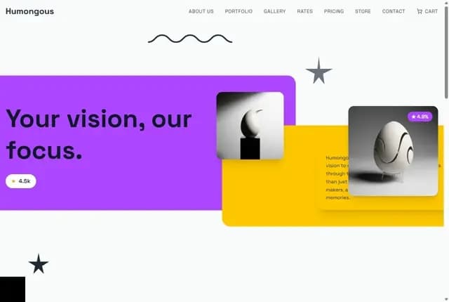 Humongous Studio - Professional Photography & Creative Services