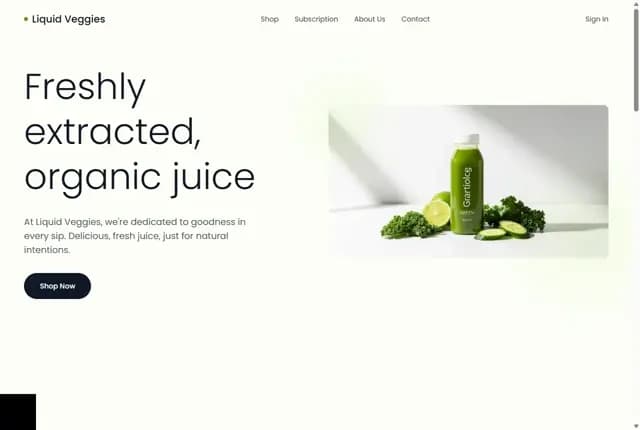 Liquid Veggies Juice