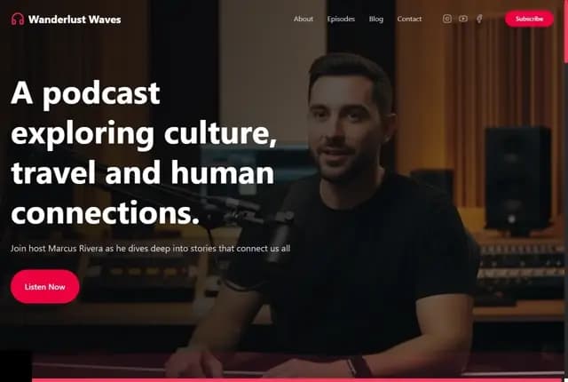 Wanderlust Waves - A Podcast About Culture, Travel & Relationships