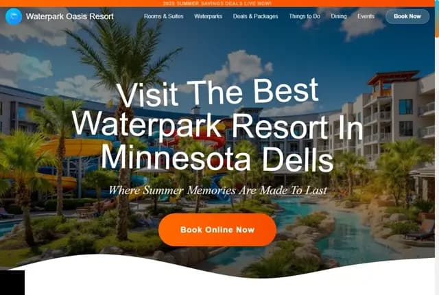 Visit The Best Waterpark Resort In Minnesota Dells