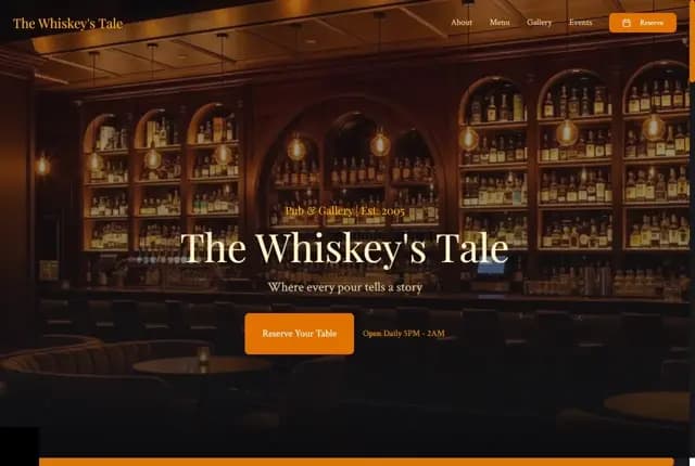 The Whiskey's Tale