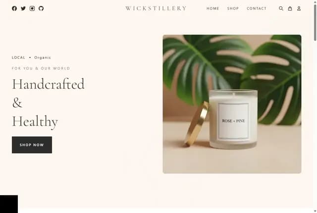 Wickstillery - Handcrafted Organic Soy Candles